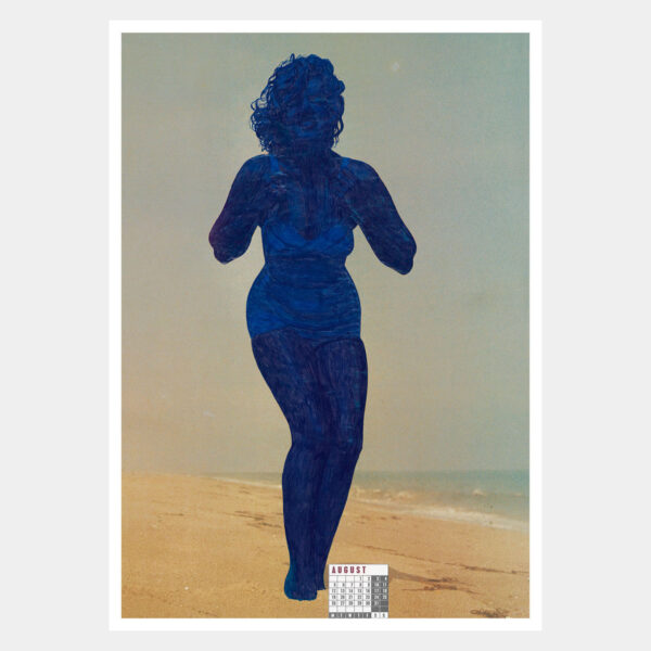 © MARKUS UHR Marilyn, 2009 Kugelschreiber auf Papier, 56,7x41,8cm